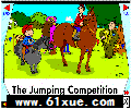 Activity English-40 the jumping competition
